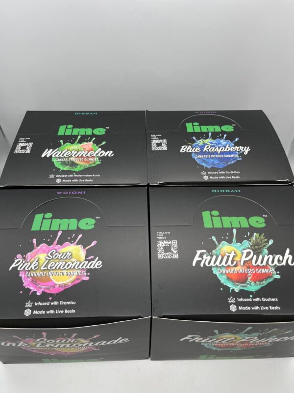 LIME live resin gummies