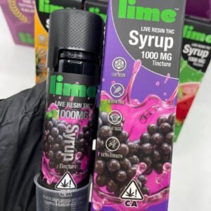 Lime Live Resin THC Syrup