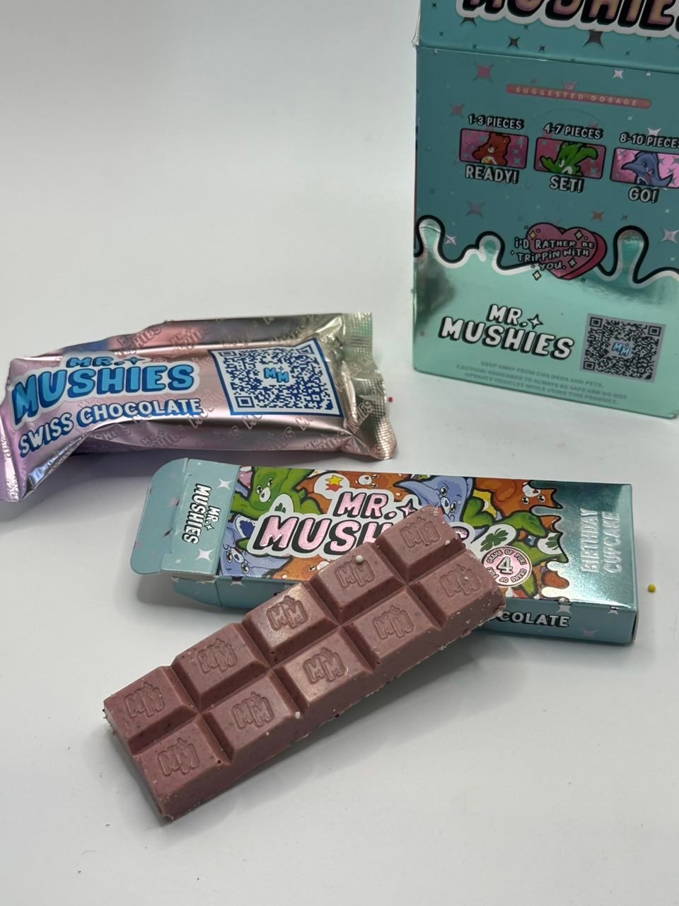 Mr Mushies Chocolate Bar