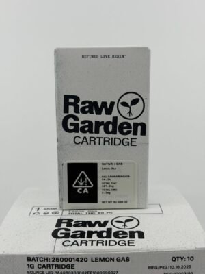 Raw Garden Cartridge 1G Refined Live Resin