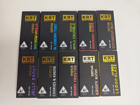 KRT Premium THC Vapes